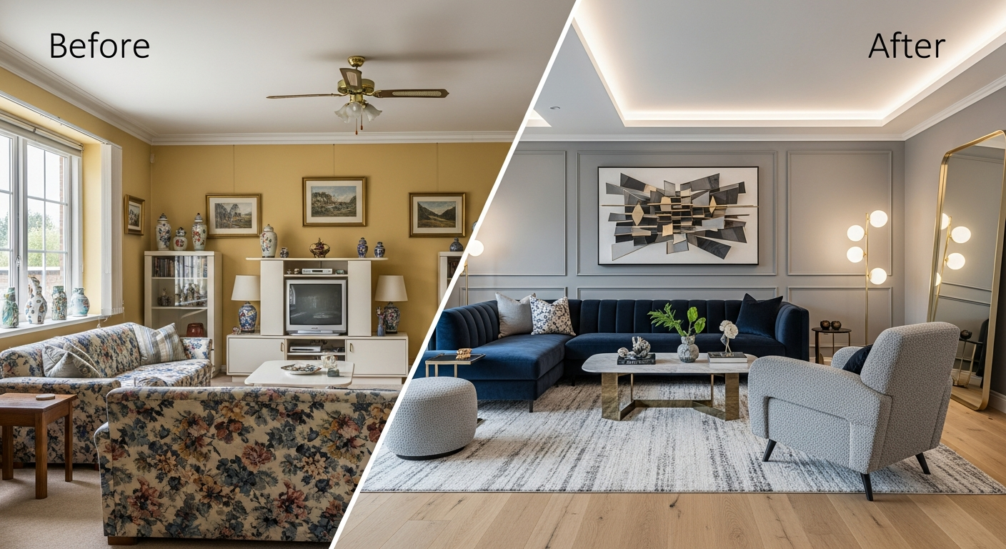 Living Room Transformation