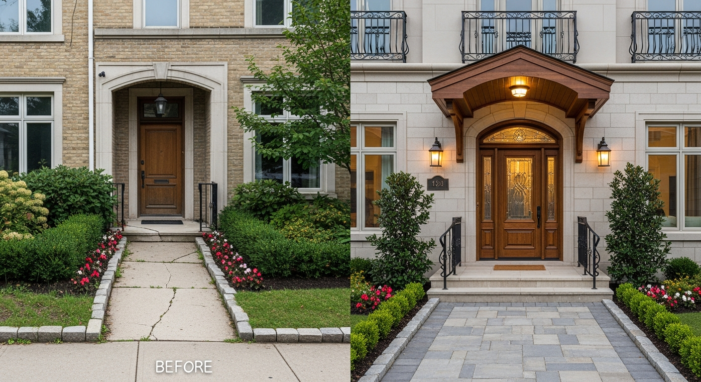 Entrance and curb appeal